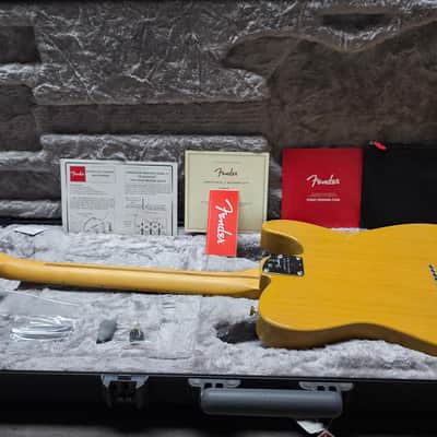 Fender American Professional II Telecaster BRAND NEW LEFT HAND 75th Anniversary 2021 Butterscotch Blonde Ash Body USA LH Lefty Handed Tele Guitar image 9