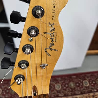 Fender Telecaster American Standard 2008 - Sunburst with tortoise shell pickguard image 4