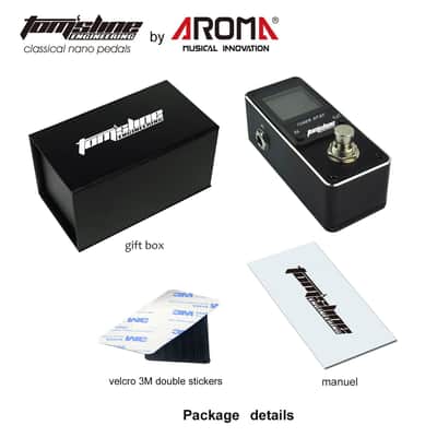 Aroma  AT-07 Mini Chromatic Guitar Tuner Pedal Free Shipment,price include the import duty for US buyer image 8