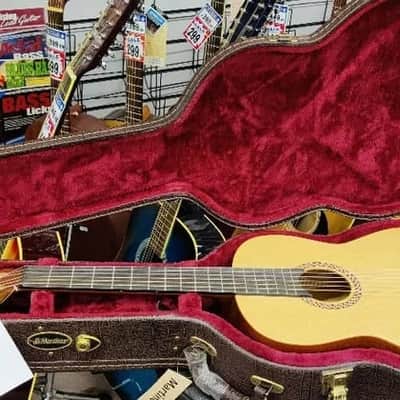 Martinez Deluxe Dreadnought | Acoustic | Classical Guitar Hard Shell Wood Case~ image 5