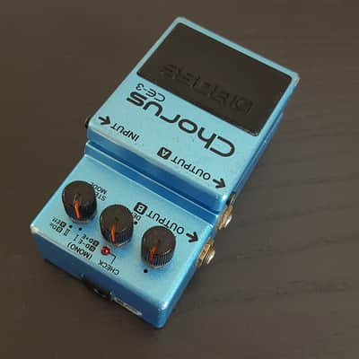 Boss CE-3 Chorus MIJ (Black Label) 1983 - Blue image 3
