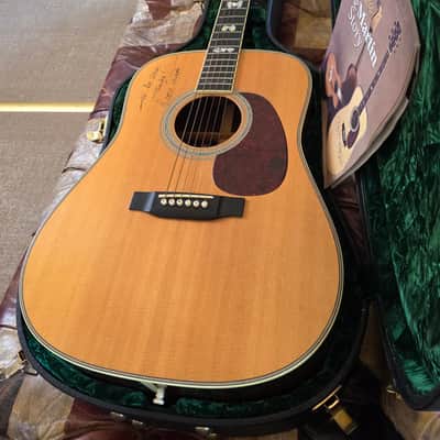 Martin HD-40MS Marty Stuart Signature Artist Owned Ex- JOHNNY CASH signed rare limited edition acoustic guitar D-45 D45 image 25