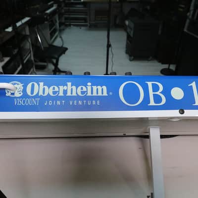 Oberheim OB-12 with custom tilting wood case image 13