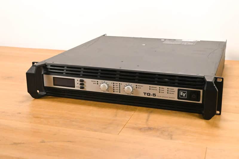 Electro-Voice (EV) TG-5 120V 2-Channel Tour Grade Power Amplifier CG01YB2 image 1