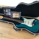 Near mint Fender American Deluxe 1998 first year Teal Green Transparent **Near Mint