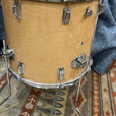 Rogers 16" deep X 18" head Fullerton Floor Tom (314-10304) 60's - Maple Cortex image 5