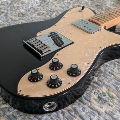 2018 Fender Classic Series '72 Telecaster Custom w/ Maple Fretboard  - Black (Boutique Pick-up) image 11