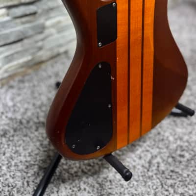 Schecter Stiletto Studio-6 Active 6-String Bass – Honey Satin – Upgraded with Kahler Professional Bridge image 8