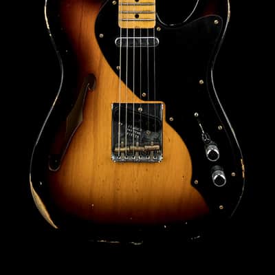 Fender Custom Shop 2018 NAMM LTD Blackguard Thinline Telecaster - Wide Fade 2-Color Sunburst #16139 image 1