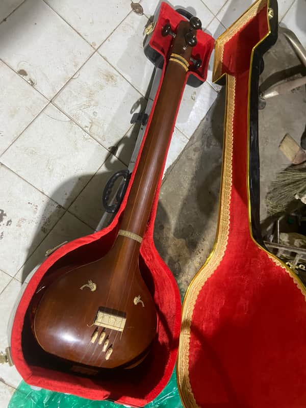 Amazing Vintage 75 years old Male Tanpura, by most Renowned Maker (Naskar's) very good sounding instrument image 1