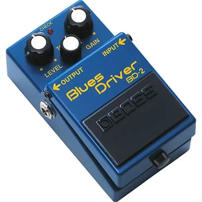 BOSS BD-2 Blues Driver Effects Pedal 2024 - Blue image 2