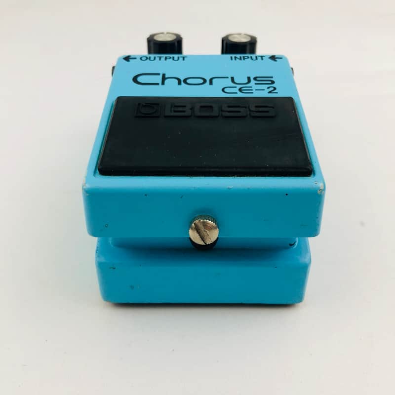 Boss CE-2 Chorus MIJ, Black Label, Silver Screw, Japan, 1980 | Reverb