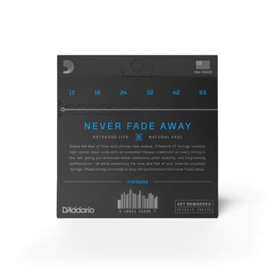 D'Addario XTAPB1253 XT 12-53 - Acustic Guitar Strings image 4