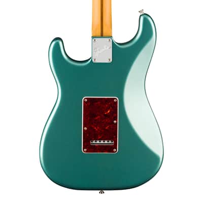Fender American Professional Classic Stratocaster Faded Sherwood Green Metallic image 7