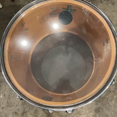 Ludwig 15, 18, 24 Super Classic 3 ply 70s White cortex drum set image 7