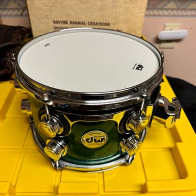 DW Collectors Maple VLT 10x7 Rack Tom 2024 - Green Glass image 1