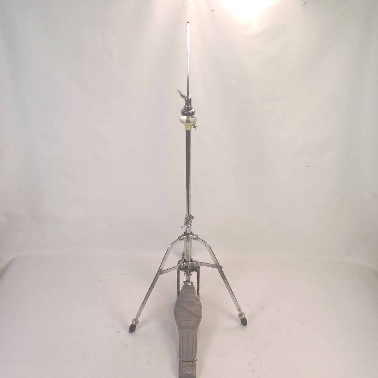 Slingerland Dynamo#806 Hi-Hats Cymbals Stand Chrome Single-Braced Vintage 60-70s — main photograph