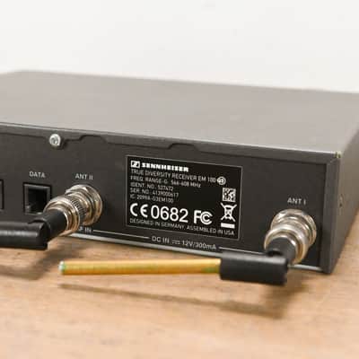 Sennheiser EM 100 G3 Wireless Receiver - 566-608 MHz (NO POWER SUPPLY) CG014LK image 6