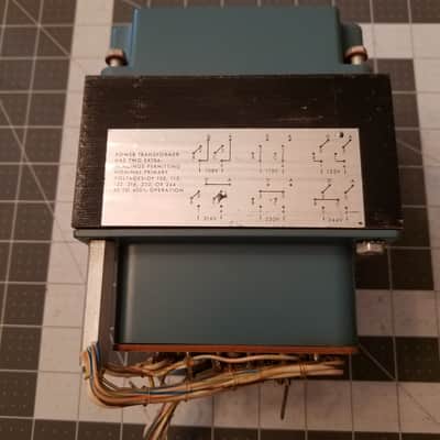 Tektronix 120-0140-00 Power Transformer 6.3V and B+ HUGE high-power Tube Amp TESTED Vintage 1962 - Blue image 8