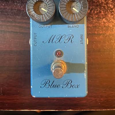 MXR Blue Box late 90's - Blue - Script Logo image 1