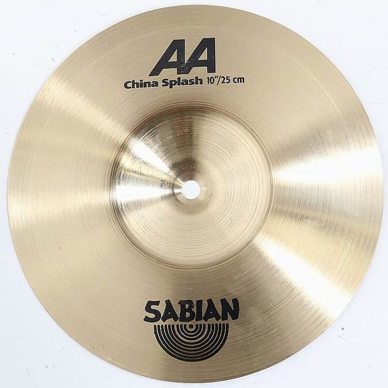 Sabian 10" AA China Splash Cymbal 2002 - 2010 image 1
