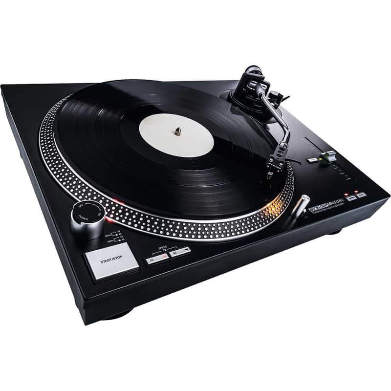Reloop RP-4000 MK2 Quartz-Driven DJ Turntable with High-Torque Direct Drive image 1