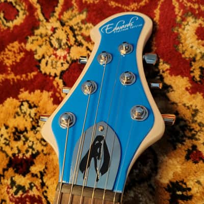 2026 ESP EDWARDS Platinum Edition E-STREAM CUSTOM SNOW HATSUNE MIKU - Sapporo Snow Festival Limited Edition Event Collaboration image 3