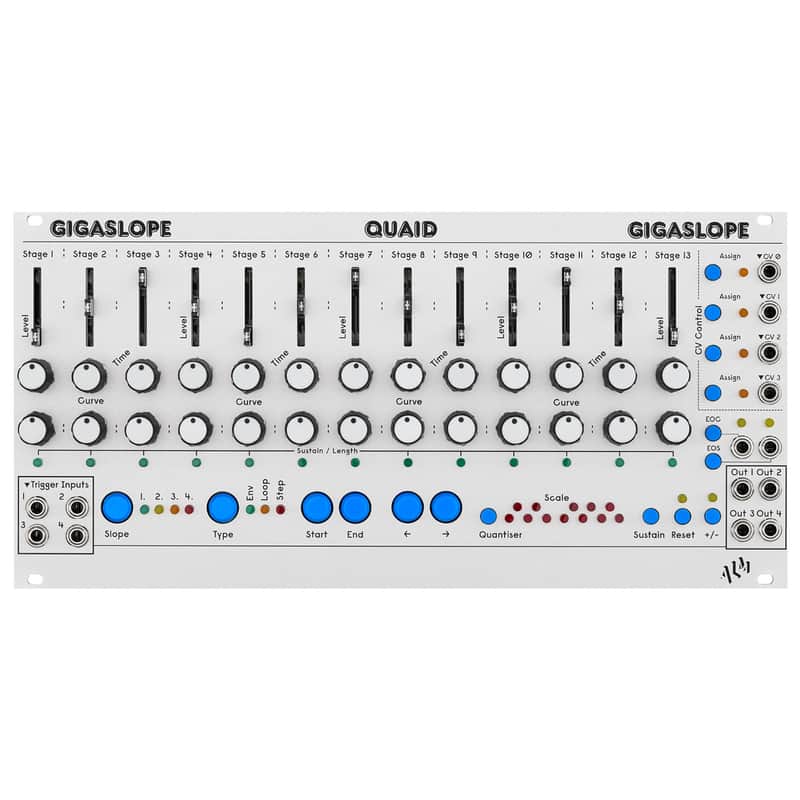 ALM Busy Circuits Quaid Gigaslope Eurorack Quad Multimode Modulator Module image 1