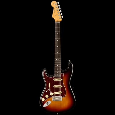 Fender American Professional II Stratocaster Left-Hand Rosewood Fingerboard 3-Color Sunburst US210048321 image 2