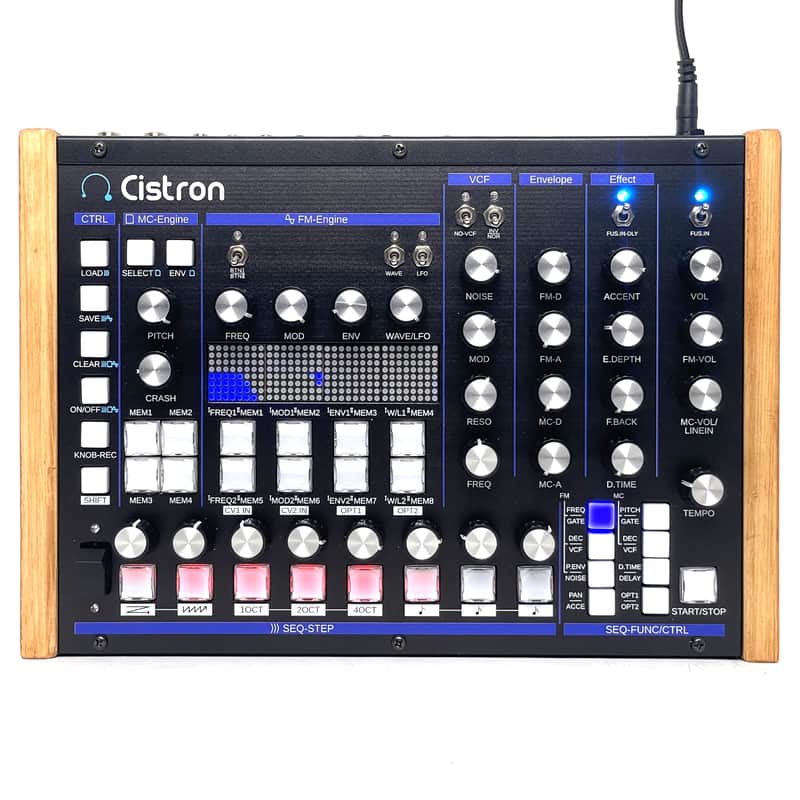 [Mint] Reon Cistron w/ Universal power supply & SD Card, Original box FM Synthesis Sampler Drum Machine Very Rare Made in Japan Worldwide Shipment image 1