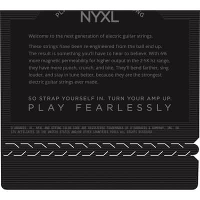 D'Addario NYXL 10-46 Carbon Steel Alloy - Electric Guitar Strings image 4