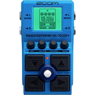 Zoom MS-70CDR+ MultiStomp Chorus/Delay/Reverb Pedal image 2
