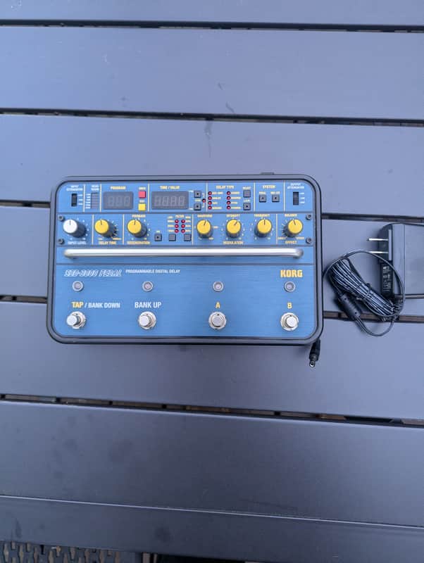 Korg SDD-3000 Pedal With Original KA183 Power Supply 2014 - Excellent  Condition | Reverb