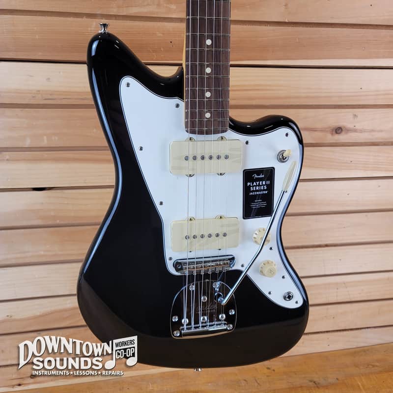 Fender Player II Jazzmaster - Black, Rosewood Neck image 1
