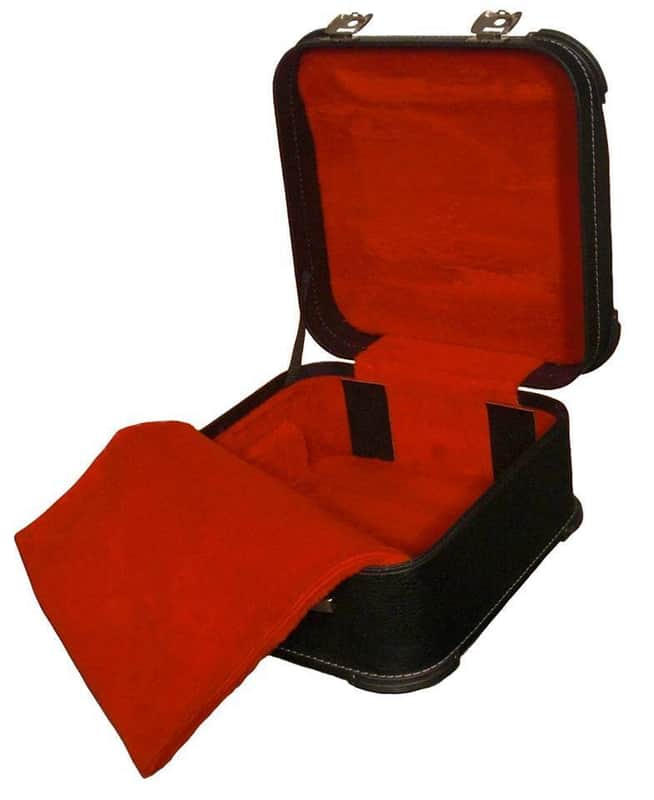 Accordion LG accordion Hard Case for 34 button Anacleto, Boppola,Gabbanelli, Brillington Black / Red image 1