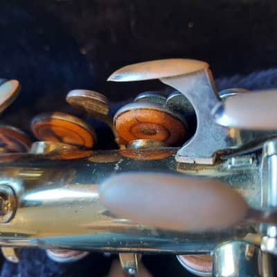 Olds Parisian Ambassador Alto Saxophone, France, Good Condition image 13