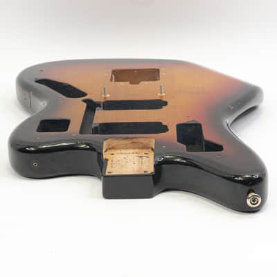 Fender Japan JG66-85 Jaguar Body – 1966 Reissue – 3-Tone Sunburst (Blank) image 8