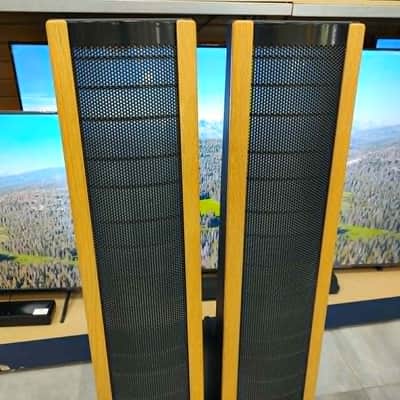 Martin Logan Aerius I 20-400W Hybrid Electrostatic Loundspeakers System 1996-2000 - Black & Natural image 3