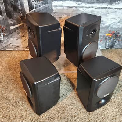 Kenwood Kenwood KS-305HT is a 4 -piece wired surround sound satellite speakers 90s - Black image 3