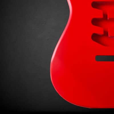 Stratocaster Body Fiesta Red Satin Nitro image 3