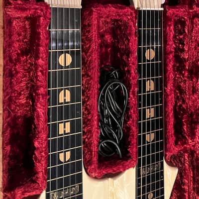 1950 Oahu Iolana Double Neck Lap Steel Guitar image 5