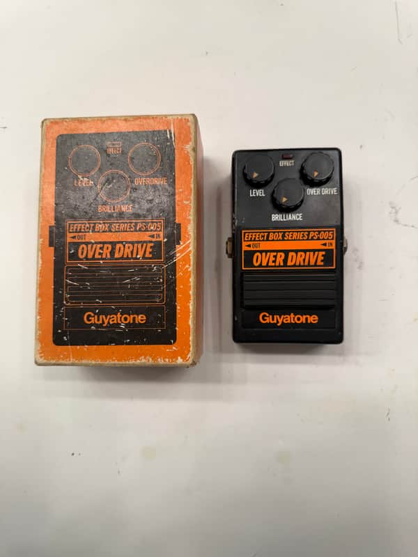 Guyatone PS-005 Box Series Overdrive Vintage Guitar Effect Pedal MIJ Japan image 1