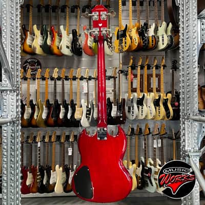Epiphone   Eb 0 Sg Bass Cherry Repaired Hea DS Tock image 7