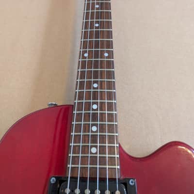 DeArmond M65 Single Cut LP Electric Guitar Red image 4