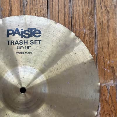 Paiste 14" 18" Noiseworks TRASH SET Cymbal image 14
