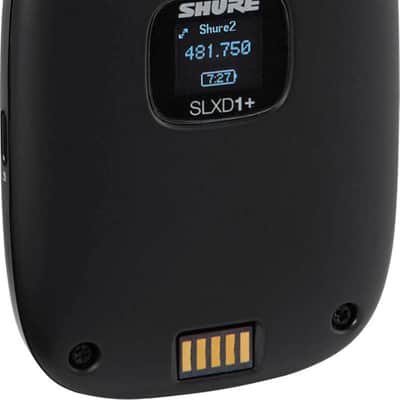 Shure SLXD1+ Bodypack Wireless Microphone Transmitter image 8