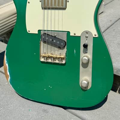 Norton Electric T5 Custom Telecaster - Sherwood Green image 13