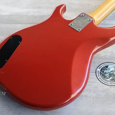 1983 Yamaha Japan BBVIS Medium Scale Broad Bass (Metallic Red