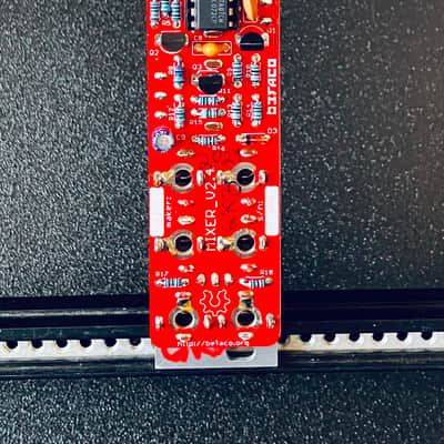Befaco Mixer Eurorack Synthesizer Module 2010 - Present - Red and White image 2
