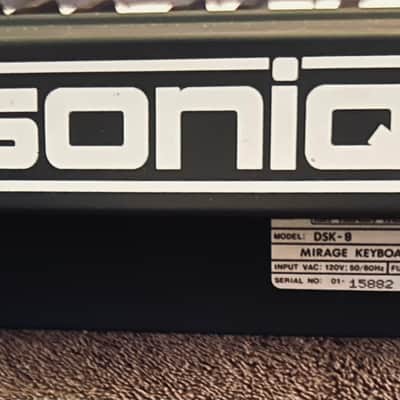 Ensoniq Mirage 8-Bit Sampler Keyboard – Excellent Condition – OLED Gotek Mod & Manuals - Rare Collector Package image 12